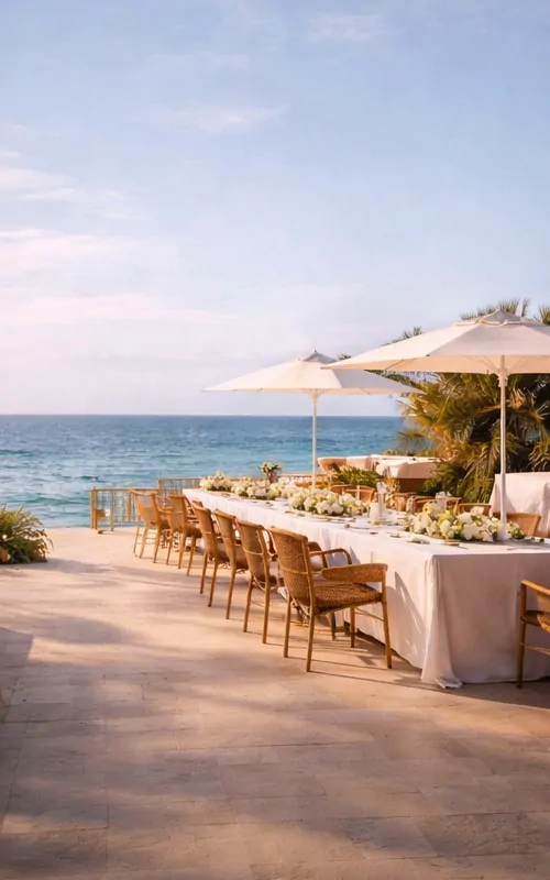 Hochzeit auf Fuerteventura in heller, entspannter Atmosphäre am Meer