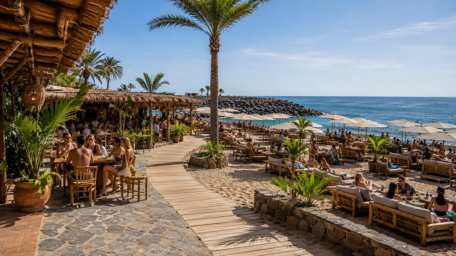 Beach Club als Hochzeitslocation auf Gran Canaria
