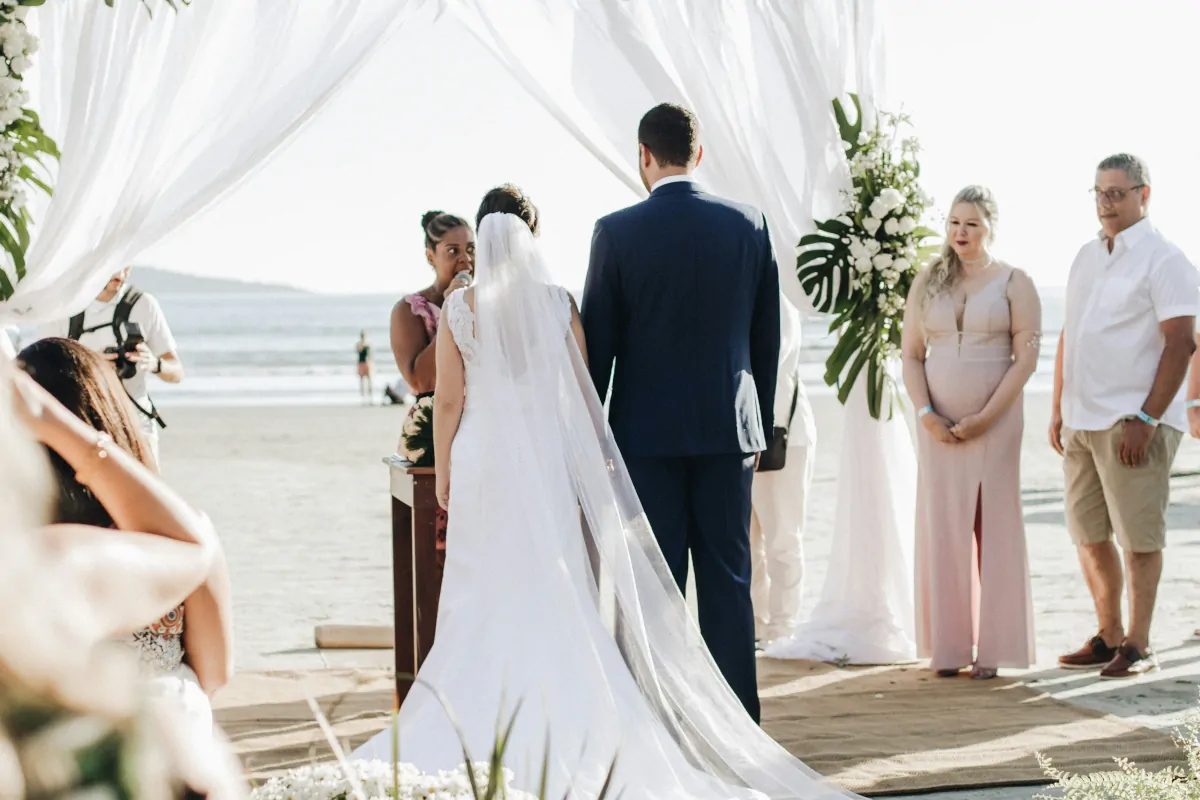 Hochzeit am Strand auf den Kanarischen Inseln